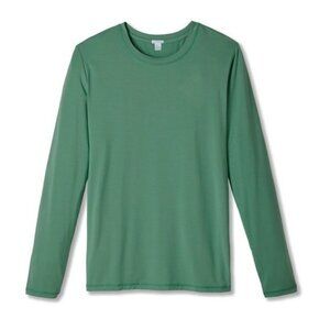 Green Long Sleeve Women's Top